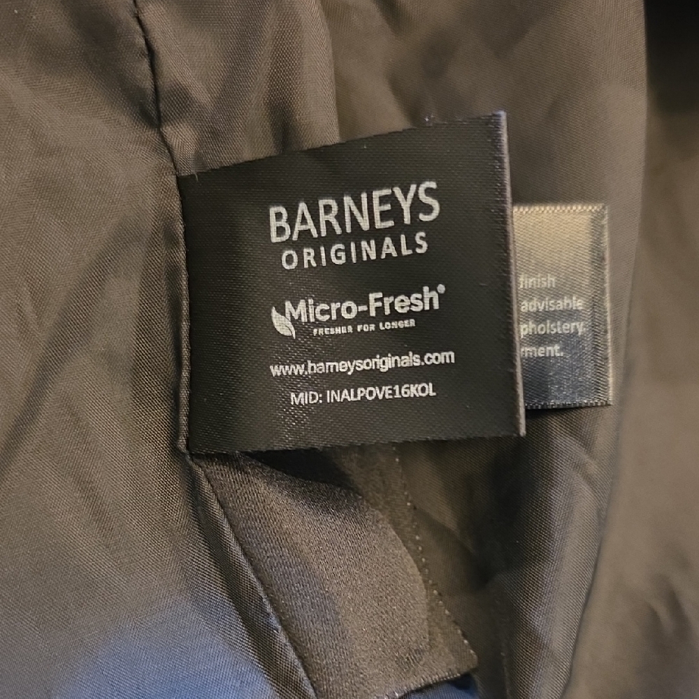 Barneys New York Black Leather Jacket - Picture 8 of 9